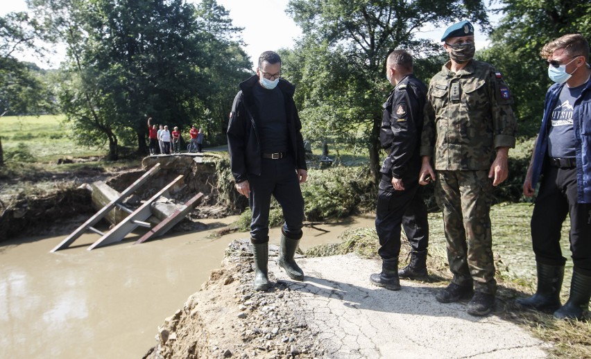 Po burzach i ulewach na Podkarpaciu strażacy mieli ponad...