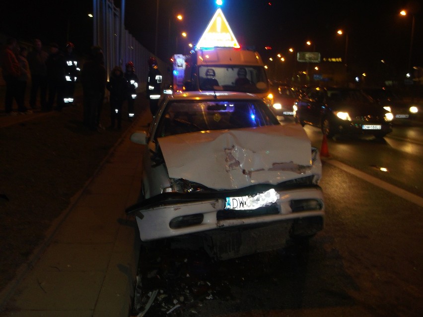 Wypadek na Gądowiance. Jeden z kierowców był pijany (ZDJĘCIA)