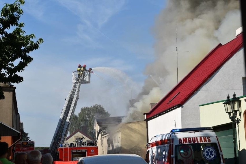 We wtorek rano wybuchł pożar w jednym z budynków w centrum...