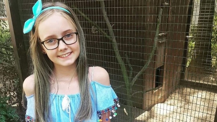 11-letnia Oliwka z Torunia walczy z glejakiem