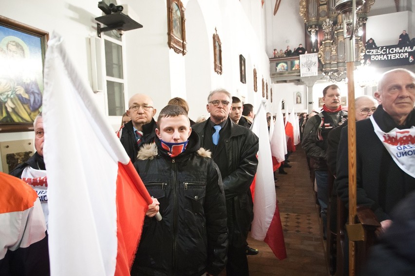 Dzień Pamięci o Żołnierzach Wyklętych. Msza kościele św. Jacka w Słupsku 