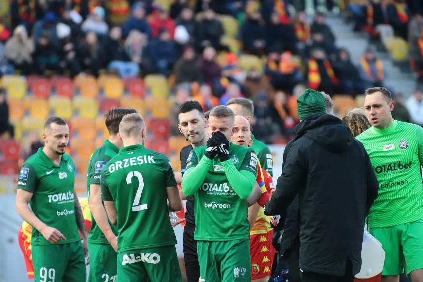 Jagiellonia Białystok - Warta Poznań. Zieloni nie...