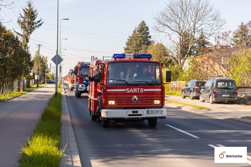 Capstrzyk strażacki w Bełchatowie z okazji Międzynarodowego...