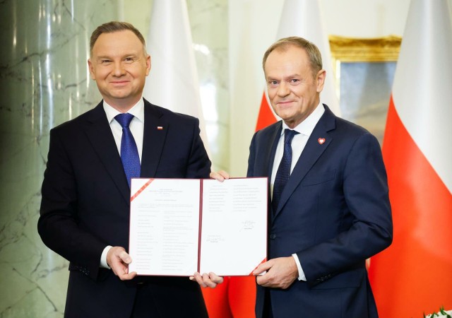 Powołanie Prezesa Rady Ministrów Donalda Tuska przez prezydenta Andrzeja Dudę