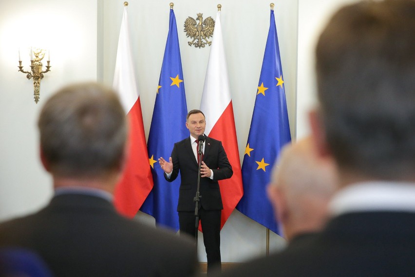 Prezydent Polski Andrzej Duda wręczył nominacje profesorskie