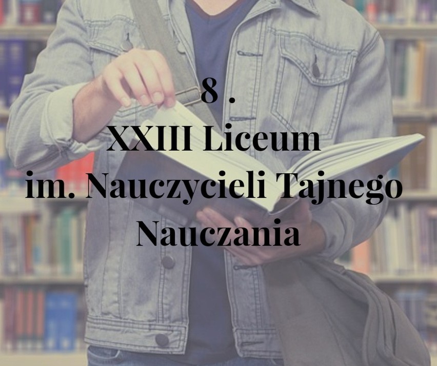 TOP 10 najlepszych liceów w Lublinie 2019. Ranking lubelskich publicznych liceów ogólnokształcących wg. portalu WaszaEdukacja.pl