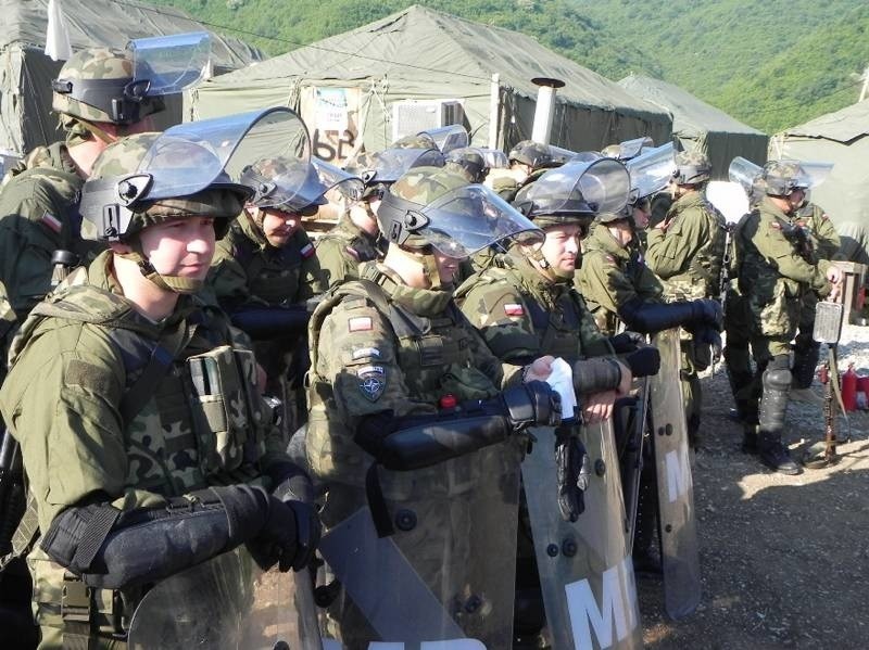 Polscy żołnierze na służbie w Kosowie