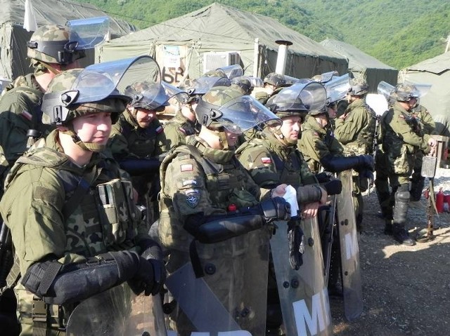 Polscy żołnierze na służbie w Kosowie