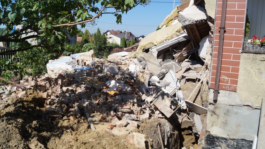 Katastrofa w Dębieńsku! Runął prawie cały dom