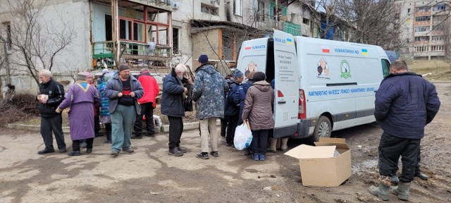 Przedstawiciele okręgu łowieckiego w Tarnobrzegu kolejny raz zawieźli dary na Ukrainę