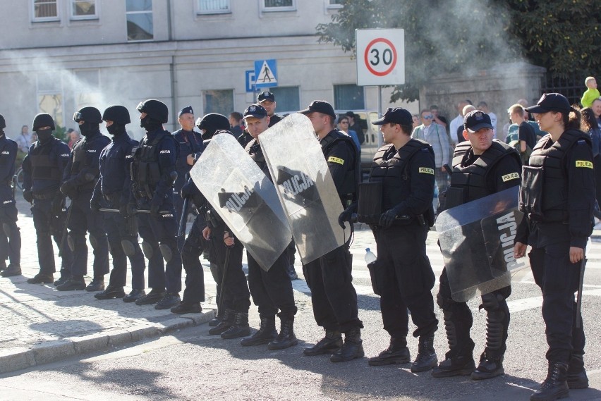 W związku z kaliskim marszem równości zatrzymana została...