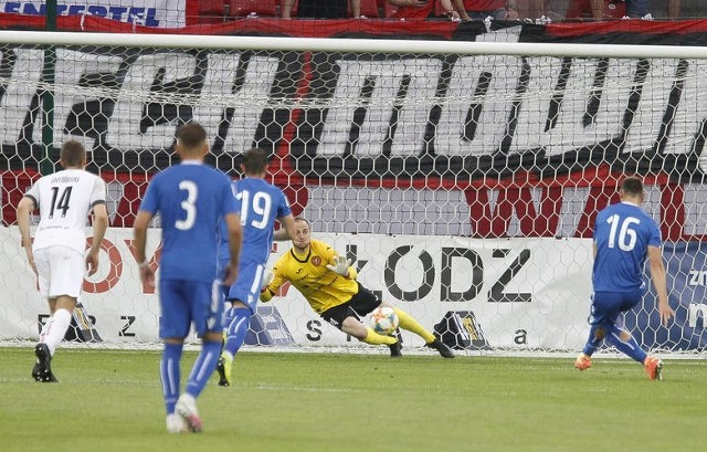 Marcin Robak strzelił zwycięskiego gola dla Widzewa