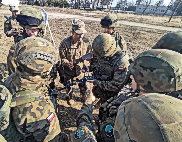 Trwają wspólne ćwiczenia polskich i amerykańskich oddziałów