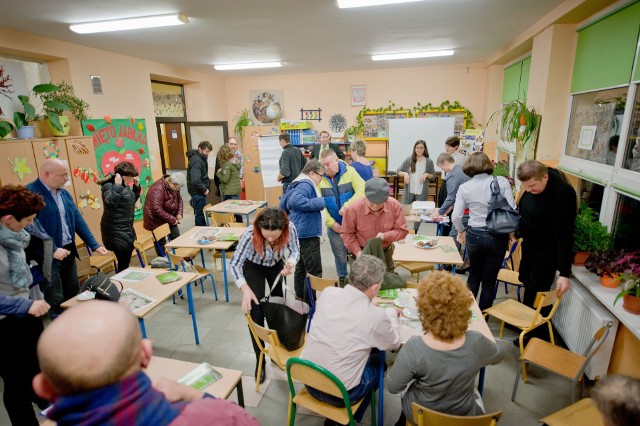 Nie brakowało mieszkańców, którzy chcieli wyrazić swoją opinię na temat zagospodarowania terenu przy ul. Świeckiej