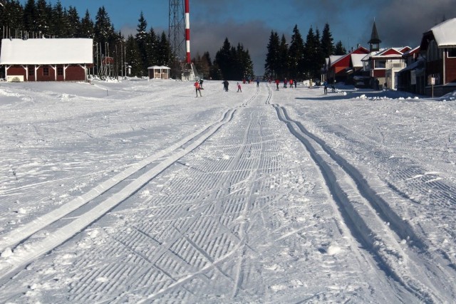 Polana Jakuszycka to centrum doskonałych narciarskich tras biegowych w Górach Izerskich w pobliżu Jeleniej Góry.