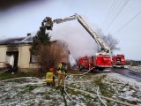 Pożar w Gruszowie. Mężczyzna stracił dom [AKTUALIZACJA]