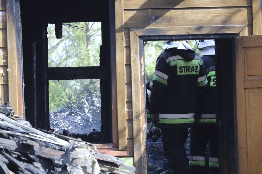 Pożar Tatarskiej Jurty w Kruszynianach. Spłonęło popularne gospodarstwo agroturystyczne [ZDJĘCIA]