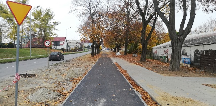 Widać już nową ścieżkę rowerową na prawobrzeżu Szczecina. Będzie też miejsce dla pieszych i aut