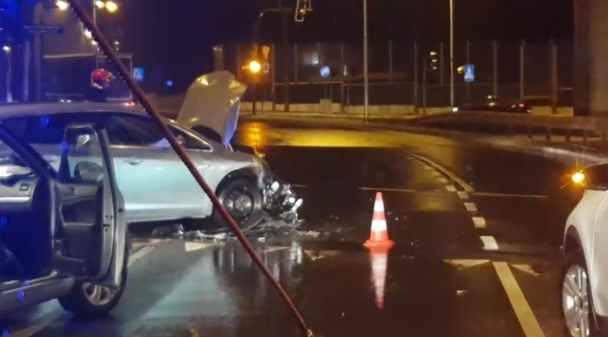 Dwa wypadki w okolicach ronda Putry w Białymstoku