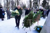Lublin upamiętnił Dzień Jedności Ukrainy. Uroczystości odbyły się na cmentarzu przy ul. Lipowej. Zobacz zdjęcia