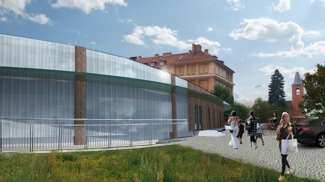 Wizualizacja basenu przy Zespole Szkół nr 30 Specjalnych w Bydgoszczy. Projekt inwestycji będzie aktualizowany w przyszłym roku