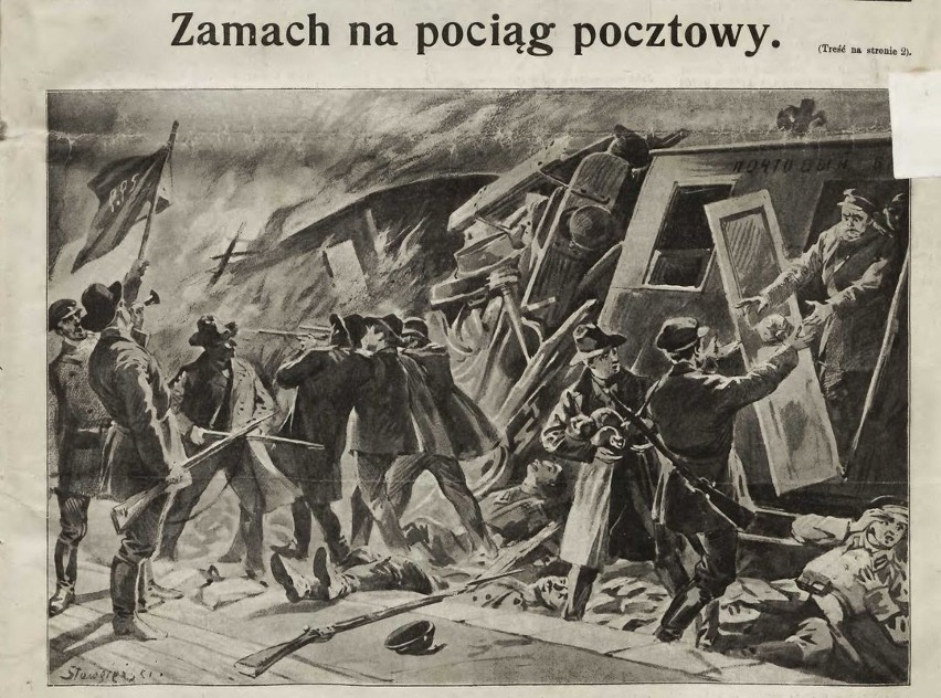 8 listopada 1906 roku Łódzka Organizacja Bojowa PPS dokonała...
