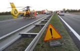 Śmiertelny wypadek na A4. Jedna osoba nie żyje, 3 są ranne