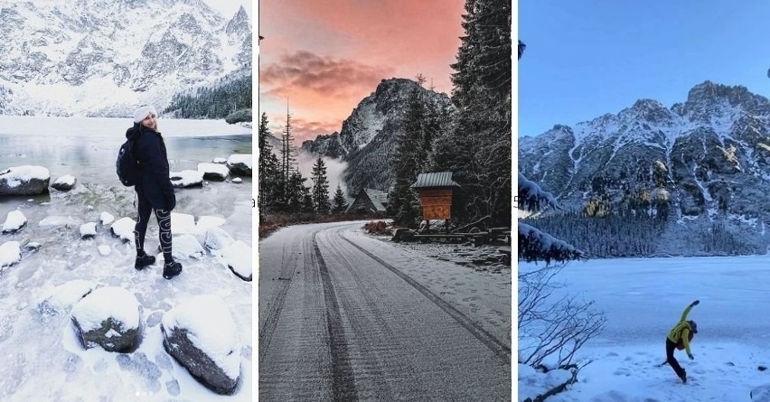 Tatry. Zaśnieżone Morskie Oko prezentuje się naprawdę bajecznie. Zobaczcie zdjęcia tych, którzy już tam byli 5.12.2021