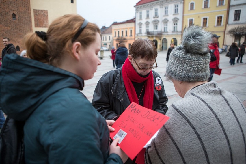Międzynarodowy Strajk Kobiet dotarł do Tarnowa