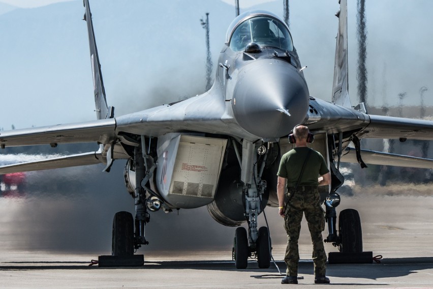 MiG 29 z Malborka w Turcji . Tak było na Eurasia Airshow....