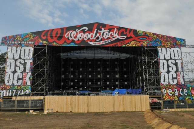 Scena Przystanku Woodstock jest już prawie skończona! To właśnie ona podczas festiwalu będzie przyciągać uwagę wszystkich