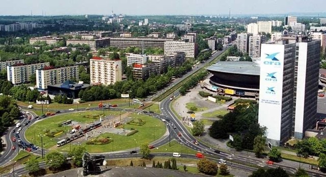 Katowickie rondo przed przebudową