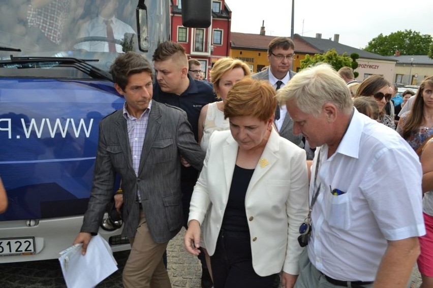 Beata Szydło z PiS odwiedziła Kłobuck