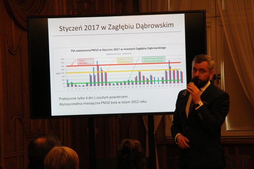 Dąbrowa Górnicza: okrągły stół w sprawie czystego powietrza w Zagłębiu ZDJĘCIA