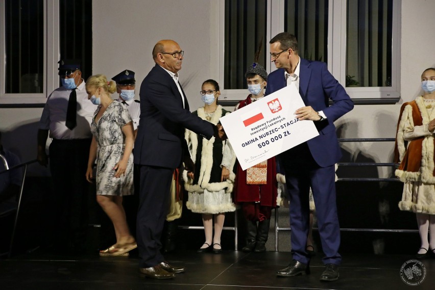 Premier Mateusz Morawiecki w województwie podlaskim....