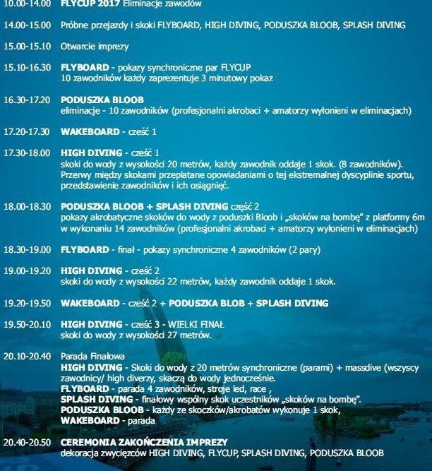 WATERSHOW - program