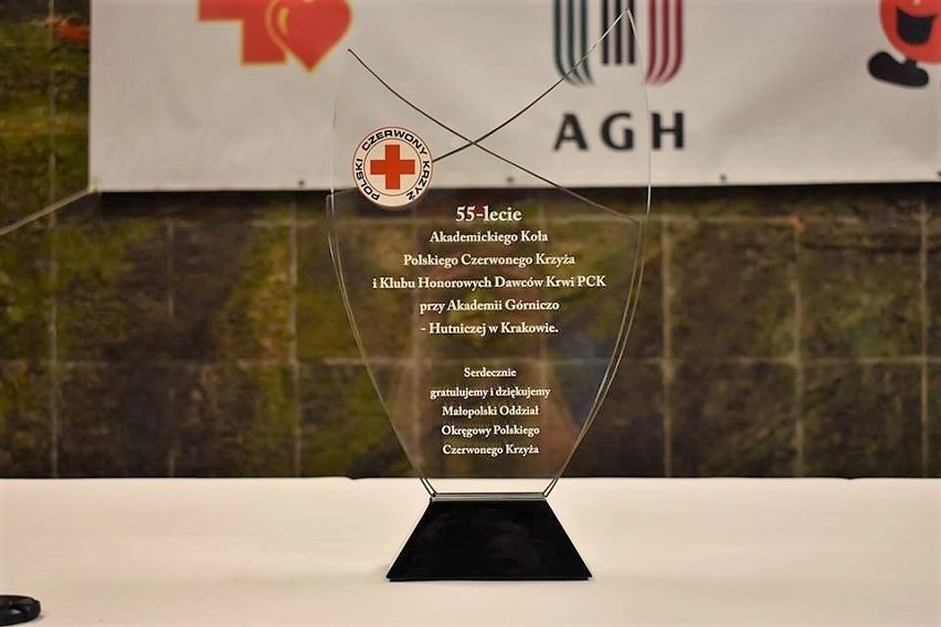 Jubileusz 55-lecia Akademickiego Koła Polskiego Czerwonego Krzyża i Klubu Honorowych Dawców Krwi przy AGH