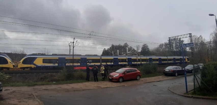 Śmiertelne potrącenie na torach w Rumi 6.11.2019