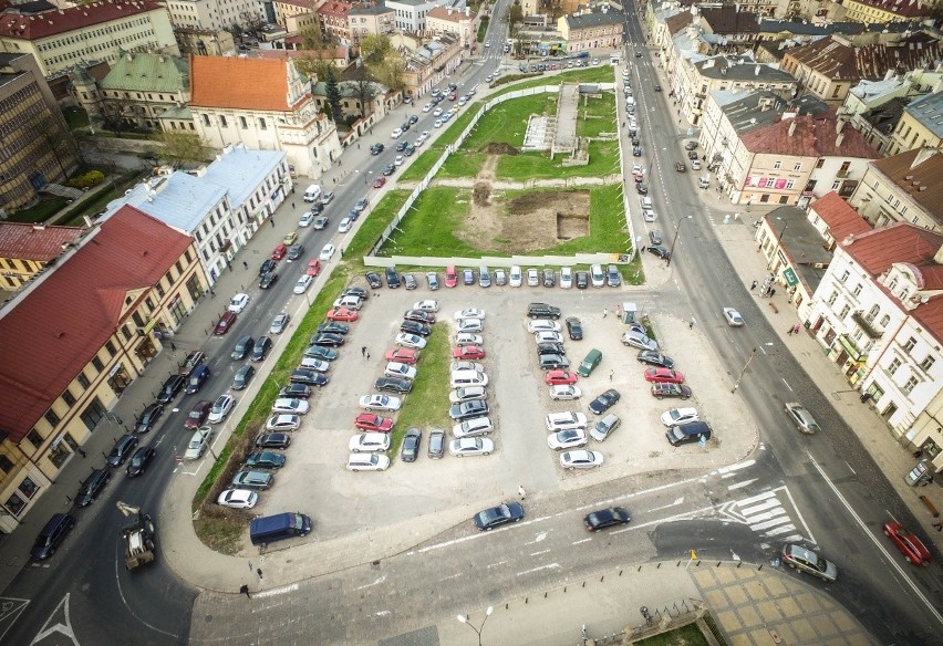 Teren między ul. Lubartowską i Świętoduską w Lublinie