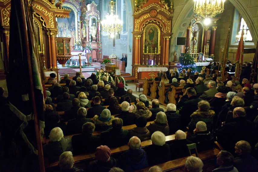 Pogrzeb Zbigniewa Urbańskiego w Lipnicy Murowanej, 24 I 2018