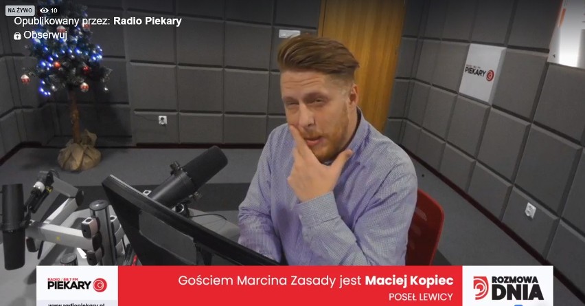 Maciej Kopiec: Nie biorę odpowiedzialności za decyzję SLD GOŚĆ DNIA DZ i Radia Piekary