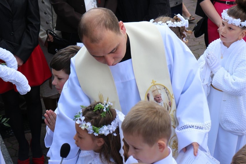 Pierwsza Komunia Św. w parafii Chrystusa Króla w...