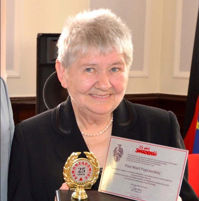 Maria Poprawska od wielu lat aktywnie działania na rzecz społeczności sławieńskiej.