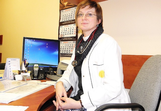 Lekarka Grażyna Czarnecka (WSPL) nie należy do najdłużej pracujących w WSPL, ale na pewno do najchętniej odwiedzanych przez pacjentów