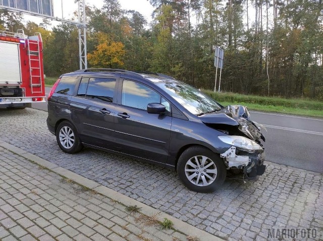 Tak wyglądały samochody po zdarzeniu.