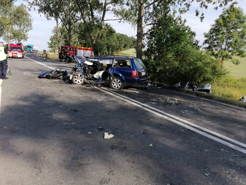 Jak wynika z pierwszych ustaleń policji, bmw prowadzone...