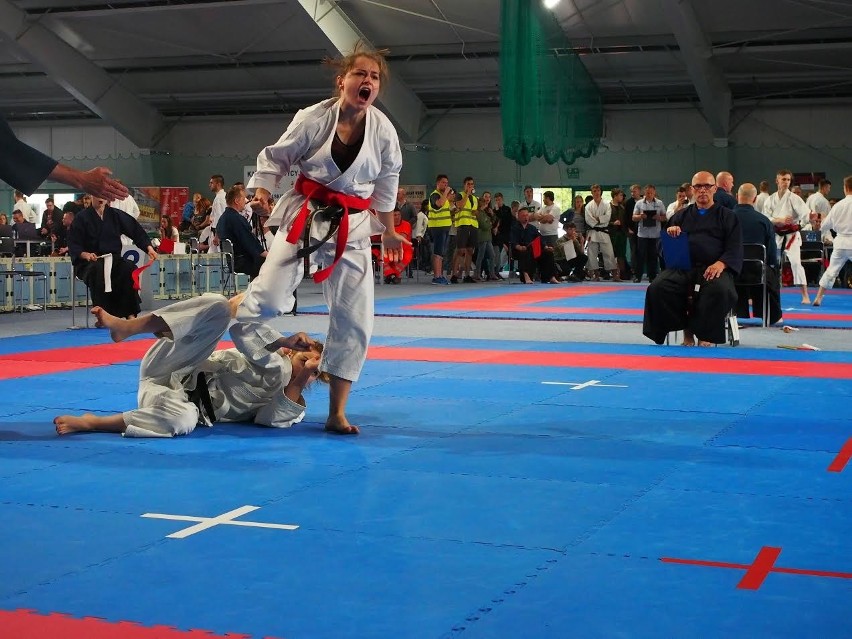 Klaudia Mleko cztery razy na podium MP w karate tradycyjnym