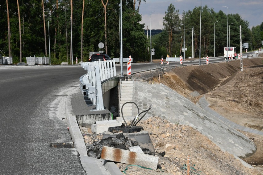 Obwodnica Daleszyc - odcinek Widełki - Daleszyce [ZDJĘCIA]