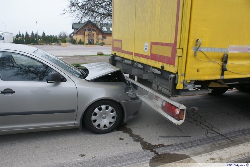 W czwartek rano doszło do wypadku w gminie Korycin w...