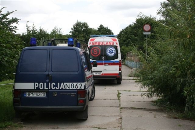 Ciało mężczyzny przy moście czołgowym w Słupsku...